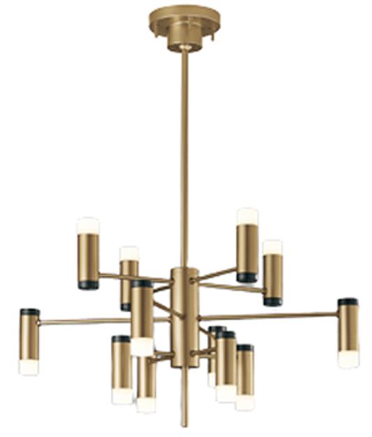 ODELIC オーデリック LEDシャンデリア〜14畳 調光調色(リモコン別売) OC257196BR