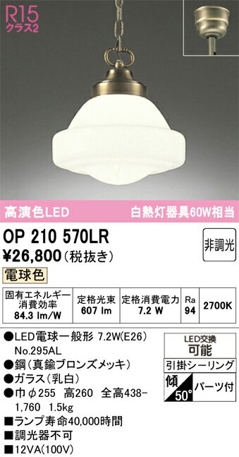 ODELIC オーデリック LEDペンダント OP210570LR 2