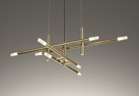 OC257251LCR オーデリック LED シャンデリア 4.5畳用 電球色 調光タイプ