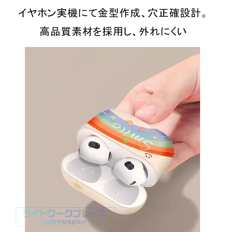 Airpods pro3 Airpods 4 3 2 1 Airpods pro2 pro ケース カバー ストラップつき 耐...