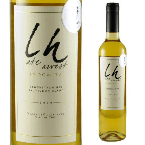 インドミタ・レイト・ハーベストIndomita Late Harvest[チリ][極甘口][白ワイン][ゲヴェルツ トラミネール][ソーヴィニヨン ブラン][デザートワイン][長S]