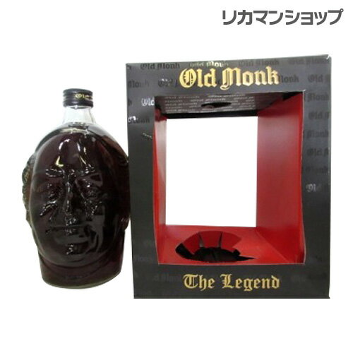 【全品P3倍 5/18～5/20限定】オールドモンク ザレジェンド 1000ml 42.8度 ラム RUM ラム酒 長S 父の日 早割