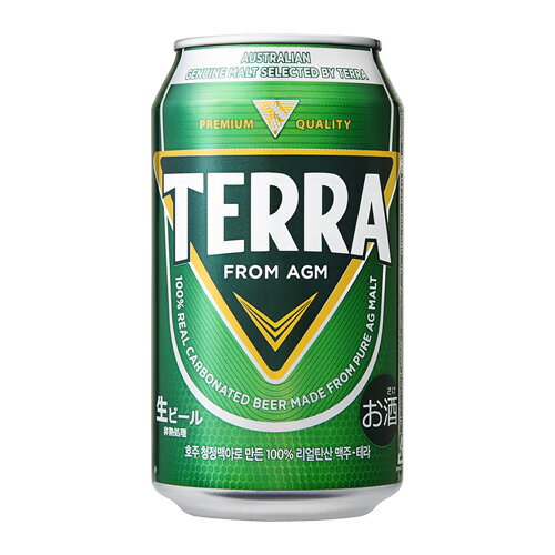 賞味期限2024年7月19日の訳あり アウトレット 在庫処分 韓国 TERRA ビール ラガー 缶 350ml×10本 送料無料 眞露 JINRO 韓国ビール テラ HITEJINRO チメク 正規品 輸入ビール 海外ビール 長S