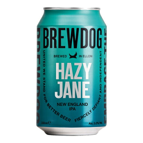 ブリュードッグ BREWDOG HAZY JANE ヘイジージェーン IPA クラフトビール 缶 330ml スコットランド イギリス 海外ビール 輸入ビール 長S 父の日