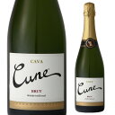 【全品P2倍 5/5限定】クネ カバ ブリュット メトード トラディショナル 750ml スペイン 白 泡 辛口 スパークリングワイン 長S(4)