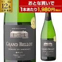 【全品P3倍 4/30限定】1本あたり1,980円(税込) 送料無料 グラン ベロ クレマン ド ボルドー ブリュット12本セット 750ml スパークリングワインフランス ボルドー ケース 浜運 母の日