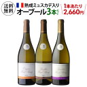 1本あたり2,660円(税込) 送料無料 熟成ミュスカデ オー ブール 3本セット 第3弾 750ml 3本入フランス ロワール ワインセット 浜運 母の日 父の日