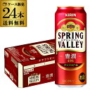 キリン スプリングバレー 豊潤496 500ml×24本 送料無料 1本あたり315円(税別) SPRING VALLEY KIRIN 国産 クラフトビール 長S 母の日 父の日