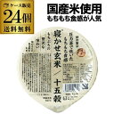 【ケース買いがお得】結わえる寝かせ玄米 十五穀ブレンド 160g×24食 玄米 十五穀 雑穀 レトルト 防災 備蓄 RSL