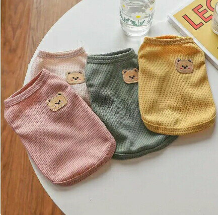 犬服 犬の服 春 夏 秋 ドッグウェア ペットウェア クマ くま 小型犬 かわいい おしゃれ オールシーズン