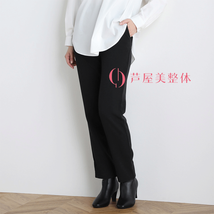 芦屋美整体 多機能で快適・楽パン 骨盤スリムスタイルパンツ お手入れ簡単！はっ水 骨盤スリムエアリーパンツ はくだけでスリムなシルエットに 独自の美整設計で骨盤まわりから下半身全体を補整 快適な履き心地で歩行をサポート S～3L