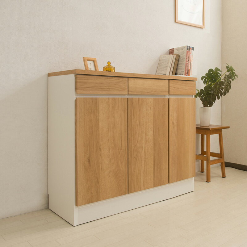 Rakuten - gym ジムシリーズ　薄型キャビネット幅90cm　リビングボード