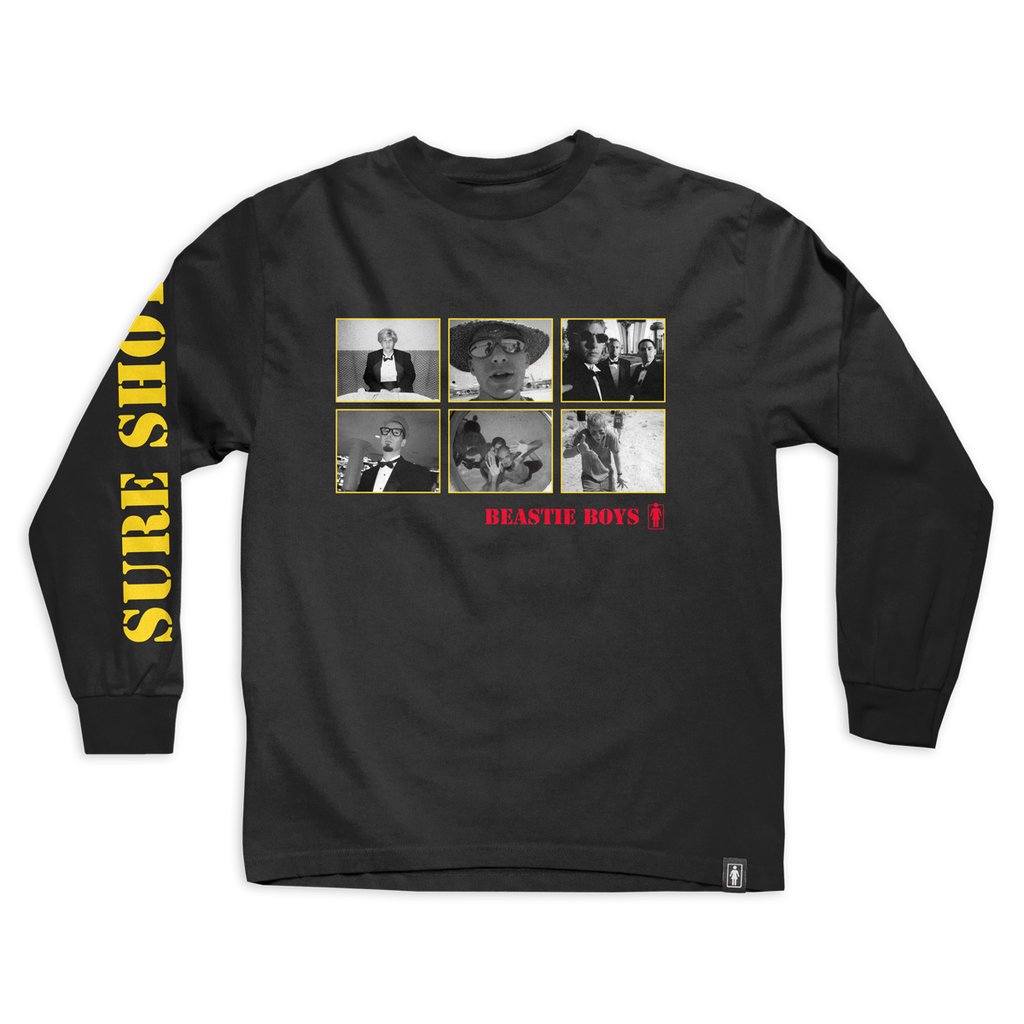  Beastie Boys photographed by Spike Jonze. Sure Shot Photo Long Sleeve Teeガールスケートボード デッキ