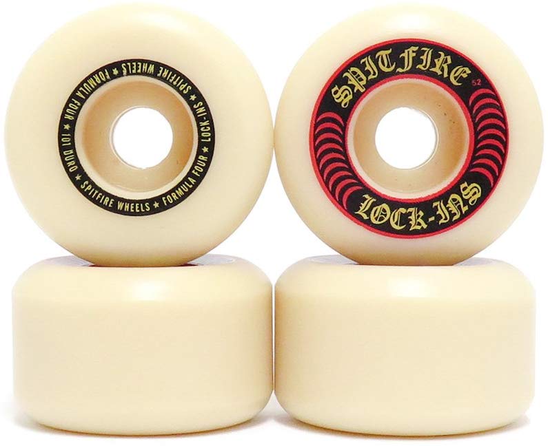 【SPITFIRE】　FORMULA FOUR LOCK-INS 101D 52mm WHEEL スピットファイヤー ウィール　スケートボード スケボー SKATEBOARD
