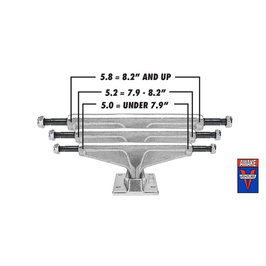 ��VENTURE��POLISHED V-HOLLOW LIGHT HI5.0 Skateboard TRUCK�٥���㡼���������ȥܡ��ɡ��ȥ�å�