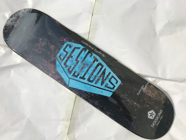 SESSIONS 】7.75×31.1 Skateboard Deck セッションズ スケートボード