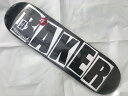 8.25×31.875　Brand Logo Skateboard Deckベイカー スケートボード デッキ