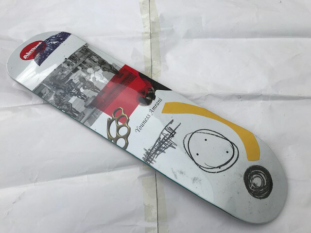 【ALMOST】7.75 x 31.1 Scraps Series　YOUNESS AMRANI　Skateboard Deck　オールモスト　スケートボード　デッキ　MELLOW　CONCAVE