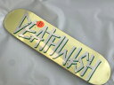 8.0×31.5　 TEAM DEATH SPRAY PALE YELLOW Skateboard Deckデスウィッシュ スケートボード デッキ