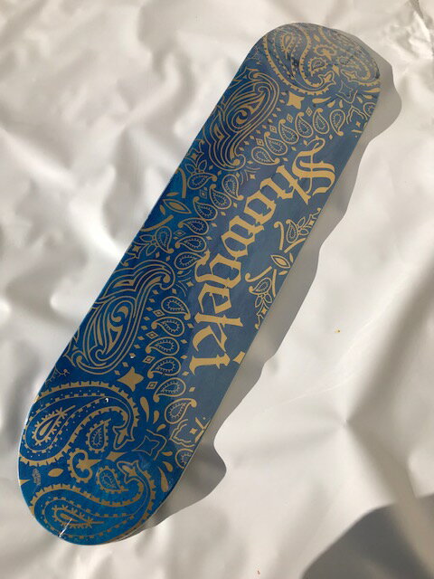 【SHOWGEKI】7.6 x 30 BANDANA 2 Switch Concave Skateboard Deck ショウゲキスケートボード キッズ　デッキ 13mind