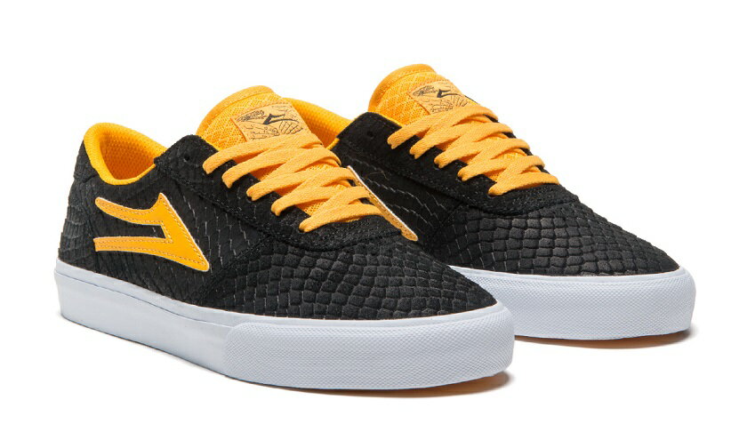 【 LAKAI×DOOMSAYERS 】MANCHESTER BLACK/GOLD SUEDE