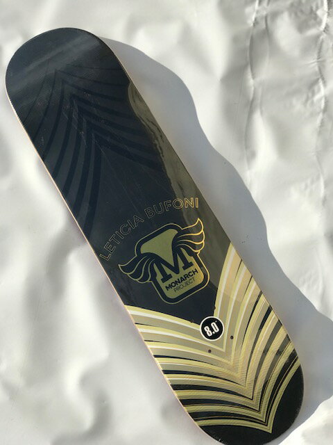 MONARCH PROJECT 8.0 x 31.7 Leticia Bufoni 　Skateboard Deck 　モナークプロジェクト 　スケートボード　デッキMEDIUM　CONCAVE