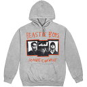 BEASTIE BOYS ビースティ・ボーイズ　So What Cha Want Pullover Hoodie (グレー)　パーカー・オフィシャル！