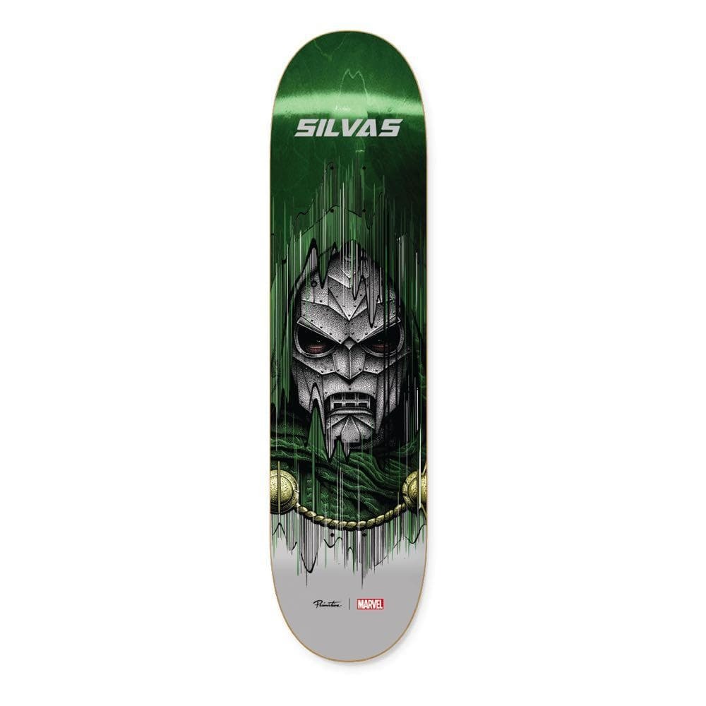 【PRIMITIVE】8.25 x 31.9　 SILVAS DOCTOR DOOM Skateboard Deck MARVEL プリミティブ　スケートボード　デッキ