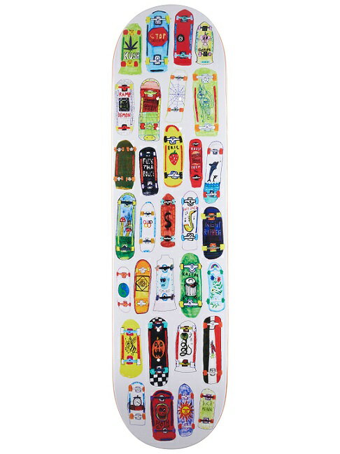 【Skate Mental】8.25 x 31.75　Eric Koston Board Collage Skateboard Deck スケート　メンタル　スケートボード　デッキ