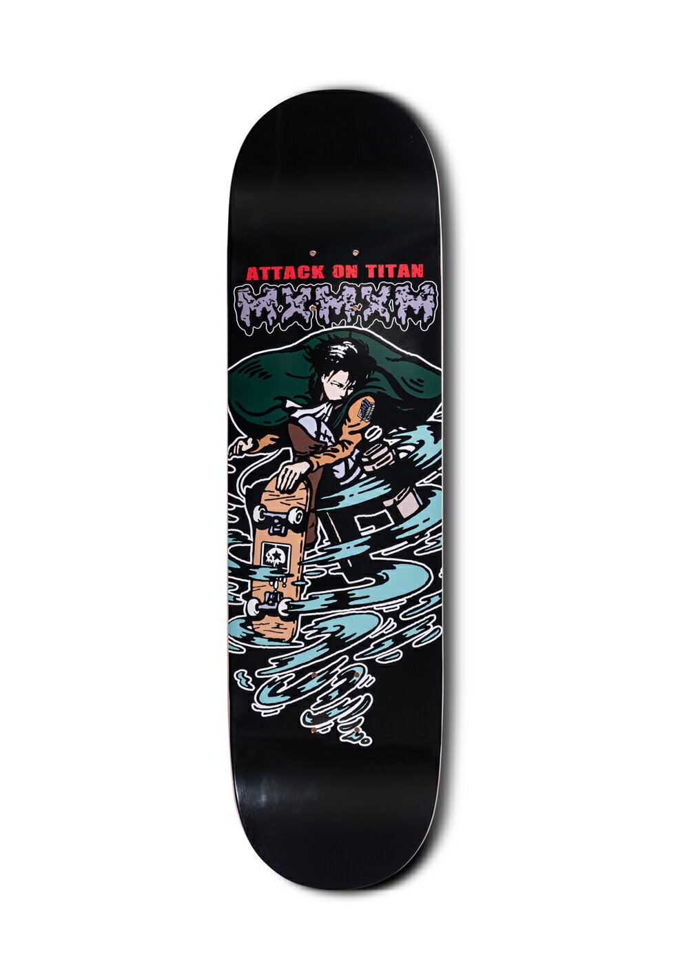 MAGICAL MOSH MISFITS 進撃の巨人 8.25 x 31.5” MAGICAL MOSH TITAN” DECK マジカルモッシュミ スフィッツ スケボー スケボーデッ キ 進撃の巨人 コラボ