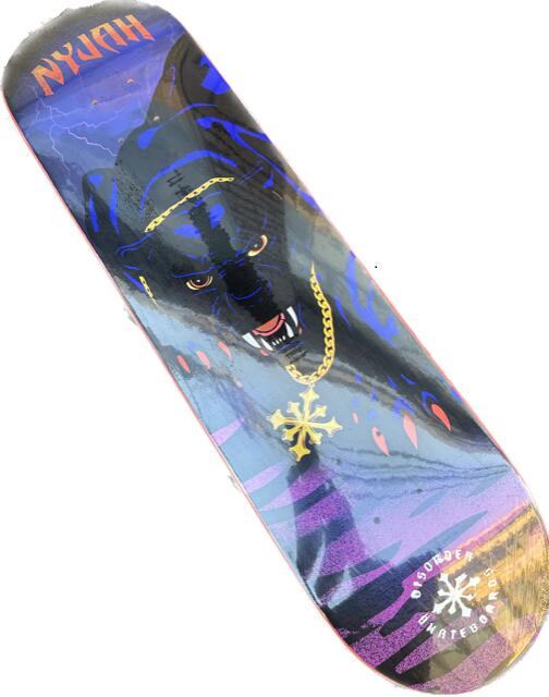 【DISORDER】8.0 × 31.3 "PANTHER" DECK　Skateboard ディスオーダー　スケートボード　デッキ Nyjah H..