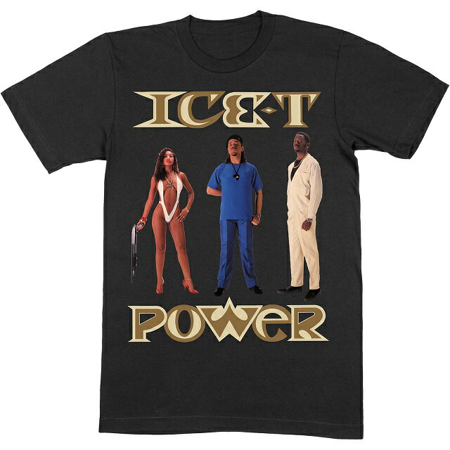 Rakuten - ICE-T UNISEX TEE: POWER　アイス-T Tシャツ(ブラック) オフィシャル！official license　正規品