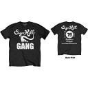 THE SUGAR HILL GANG UNISEX T-SHIRT: RAPPERS DELIGHT TOUR Tシャツ(ブラック) オフィシャル！official license 正規品