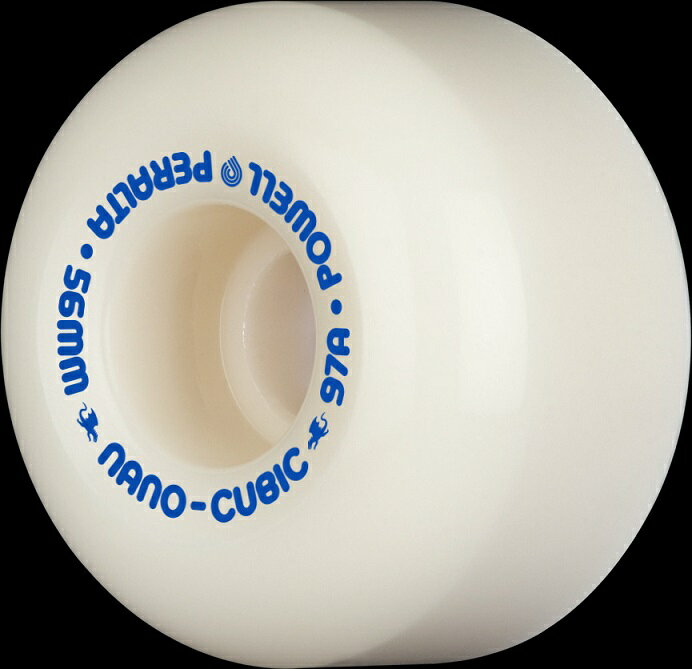 Powell Peralta 56mm NANO CUBIC DRAGON FORMULA WHITE 97A SKATEBOARD WHEELS