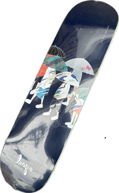 Lesque x Léo Yamada - KENYA OKUNO "PEOPLE 8.0 X 31.63 レスケ デッキ スケートボード デッキ スケボー SKATEBOARD