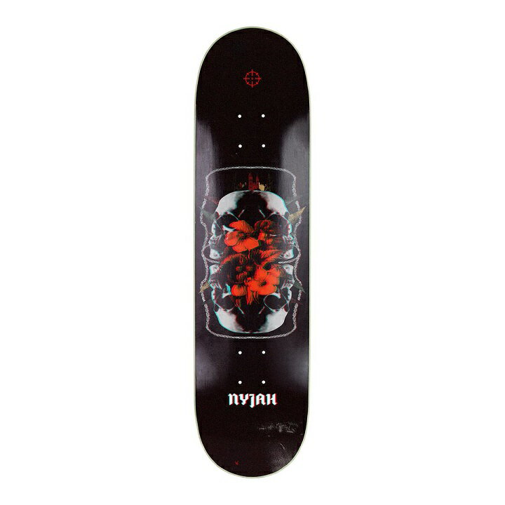 8.0 × 31.4 Nyjah Mirror Deck BLACKデスオーダー　スケートボード　デッキ