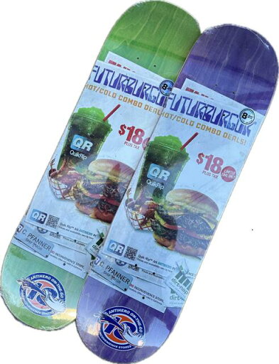 【ANTI HERO】8.25 x 32 PFANNER ARTI INGRED Skateboard Deck アンチヒーロー スケートボード デッキ 【ANTI HERO】8.25 x 32 PFANNER ARTI INGRED Skateboard Deck アンチヒーロー スケートボード デッキ