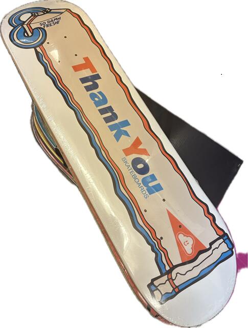 【THANKYOU】 8.0×31.6 Skateboard Deck サンキュー スケートボード デッキ