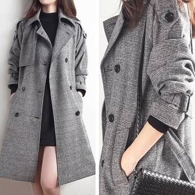 【再販開始】チェスターコート レディース ロング丈 コート ミセス アウター ロングコート グレンチェック 大きいサイズ おしゃれ ミドル丈 テーラードカラー ...