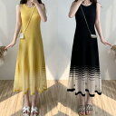 ワンピース レディース カジュアル おしゃれ ノースリーブ ニット きれいめ 透け感 ロング丈 ワンピ ドレス ロングワンピ リゾート タイト 着痩せ スリム ...