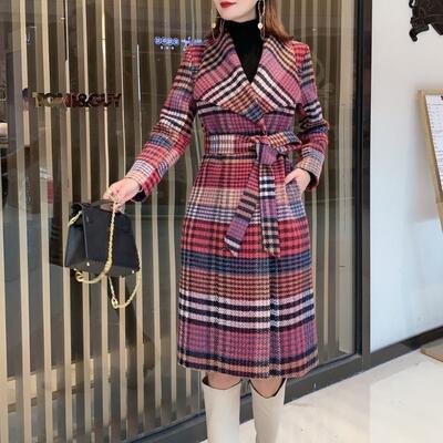 チェスターコート アウター レディース ロングコート ジャケット きれいめ カジュアル 長袖 ロング丈 コート チェック柄 お洒落 クラシカル 可愛い フェミニ...