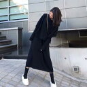 レイヤード セットアップ アンサンブル ニット ワンピース トップス ミモレ丈 ワンピ 長袖 半袖 フェミニン きれいめ カジュアル 体型カバー 重ね着 シンプ...