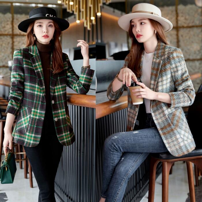 トラッド アウター コート ジャケット チェック テーラード レディース エレガント きれいめ カジュアル 大人 可愛い フェミニン おしゃれ 体型カバー お呼...