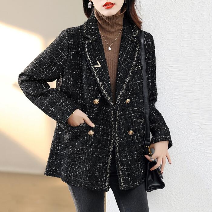 アウター テーラードジャケット チェック ジャケット コート チェスターコート トラッド ツイード レディース 大人 可愛い きれいめ カジュアル フェミニン ...