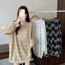 トップス ブラウス カットソー レディース きれいめ カジュアル 大人可愛い 春 夏 秋 冬 レース 長袖 透け感 シースルー Tシャツ ゆったり レイヤード ベージュ ブラック 黒 20代 30代 40代 50代 S M L XL