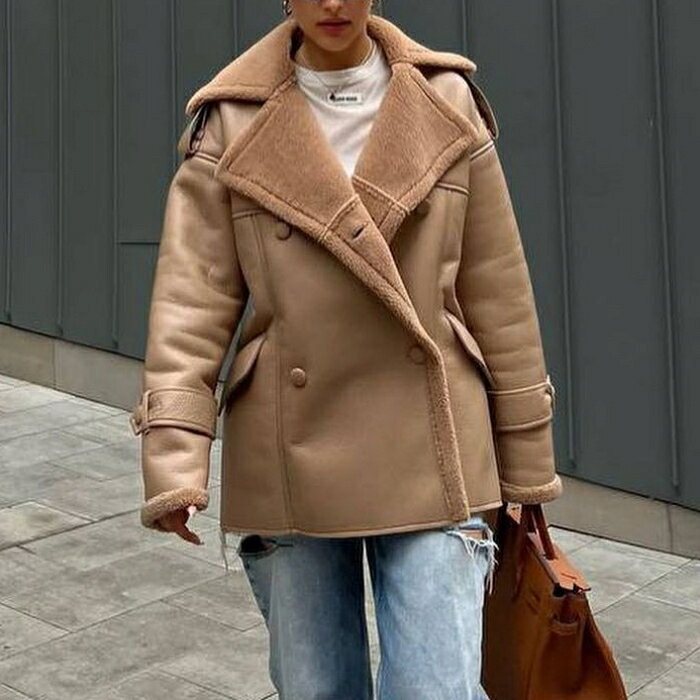 アウター コート ジャケット レディース きれいめ カジュアル 大人可愛い 春 秋 冬 チェスター ブルゾン ボア 長袖 PUレザー スエード調 ベージュ ブラック 黒 20代 30代 40代 50代 S M L XL