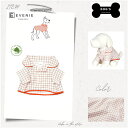 ドッグ チェック柄 カラー 半袖シャツ 犬 スリープウェア ラウンジウェア パジャマ 韓国 人気 ブランド ルームウェア 犬の服 部屋着 おしゃれ ドッグウェア...