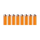 Bicジャパン ビック(Bic) ライター J26 レギュラー 使い捨て やすり オレンジ 8本セット J26-ORGEBOX8(4)