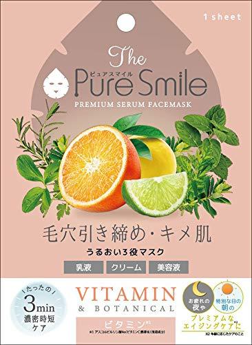 Pure Smile(ピュアスマイル) ピュアスマイルプレミアムセラムボックス フェイスパック 5枚 Pure Smile(ピュアスマイル) ピュアスマイルプレミアムセラムボックス フェイスパック 5枚