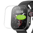 3枚 VacFun フィルム , MOKOTOP ZW39 smartwatch スマートウォッチ 向けの 保護フィルム 液晶保護 フィルム 保護 フィルム(非 ガラスフィルム 強化ガラス ガラス ケース カバー )(2)